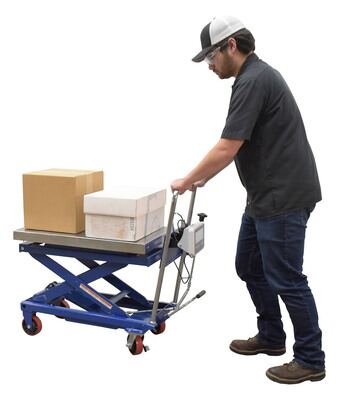 Gerobak Gunting dengan Skala Bawaan