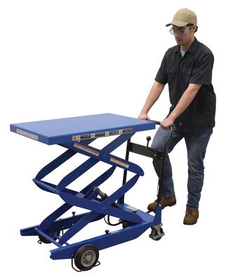 Gerobak Angkat Gunting Premium