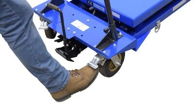 Hubwagen mit Luftreifen