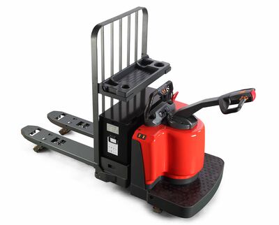 Fully Electric Pallet Truck with Backrest (6,000 lb.Capacity)