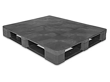 سطح متين قابل للتركيب منصة 48 X 40 بسعة 2000 رطل باللون الأسود