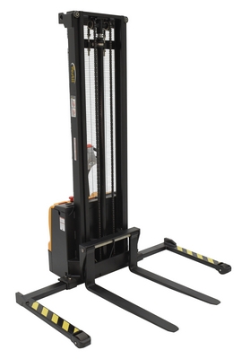 Double Mast Stackers with Powered Drive and Powered Lift