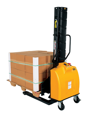 Narrow Mast الرافعات التكديسية مزود بمصعد آلي