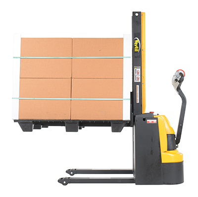 Narrow Mast الرافعات التكديسية مزود بمحرك كهربائي ورافعة كهربائية